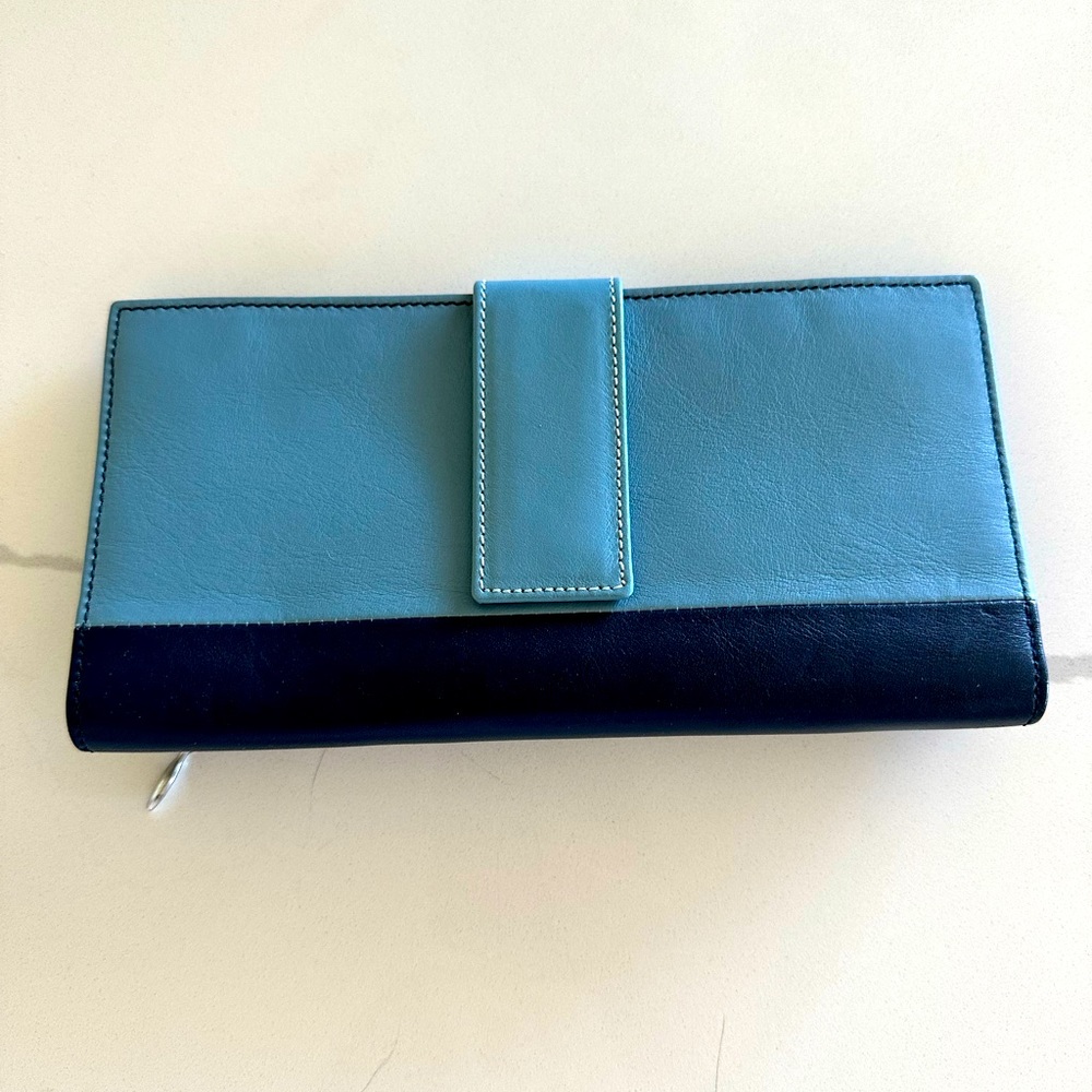 Heater Van Eeghen Amsterdam, Amazon Thumb wallet in Blue, *BRAND NEW